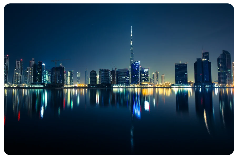 Dubai's skyline